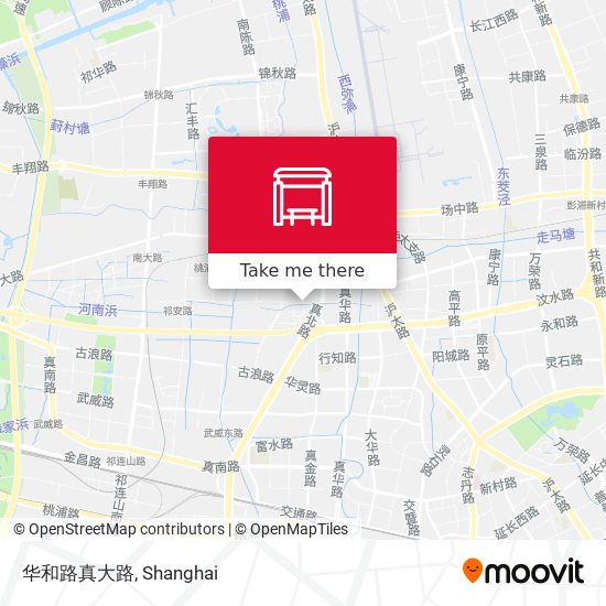 华和路真大路 map