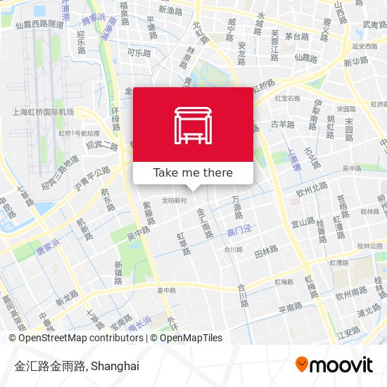 金汇路金雨路 map