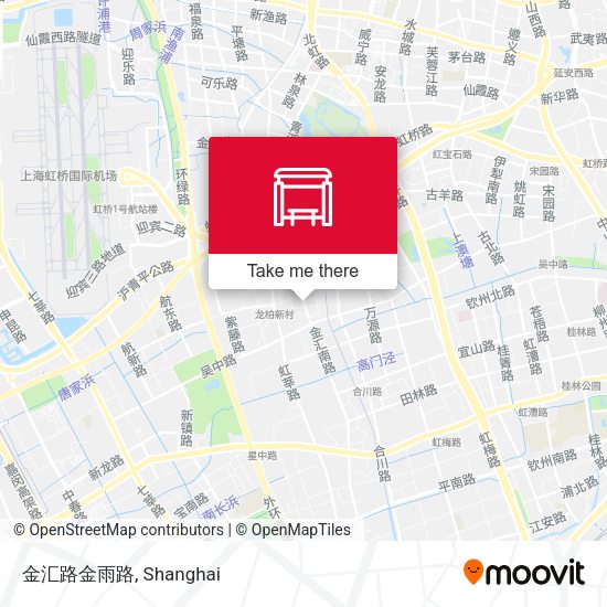 金汇路金雨路 map
