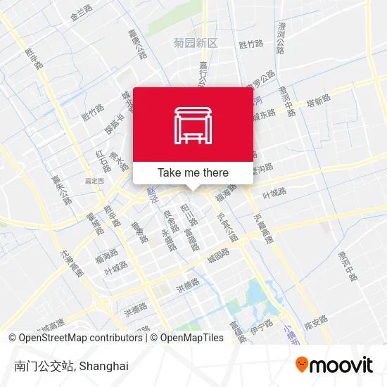 南门公交站 map