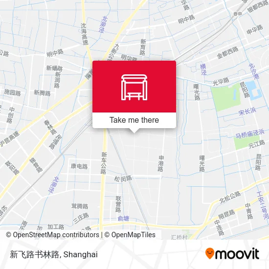 新飞路书林路 map