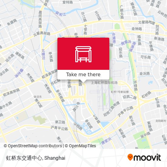 虹桥东交通中心 map