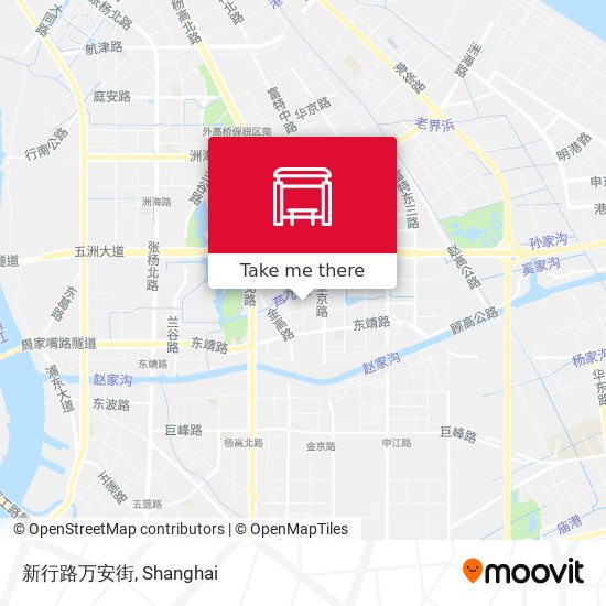 新行路万安街 map