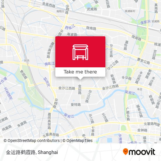 金运路鹤霞路 map