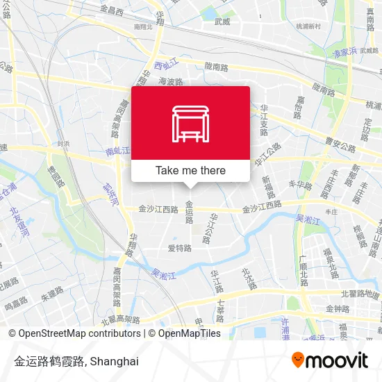 金运路鹤霞路 map