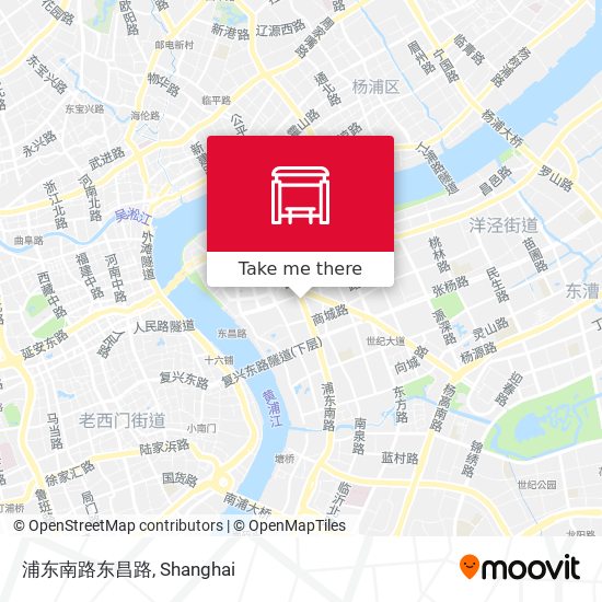 浦东南路东昌路 map