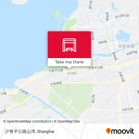 沪青平公路山湾 map