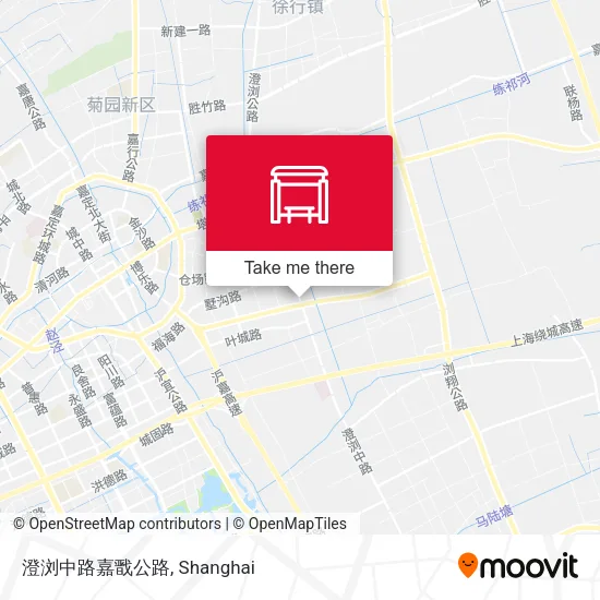 澄浏中路嘉戬公路 map