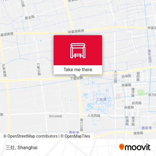 三灶 map