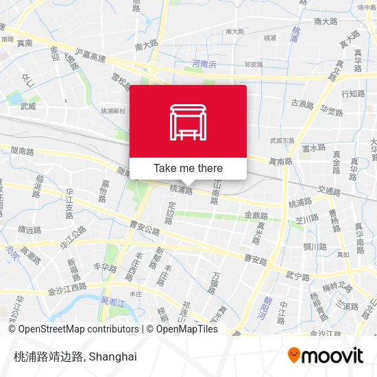桃浦路靖边路 map