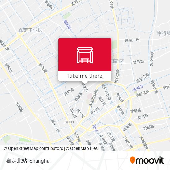 嘉定北站 map