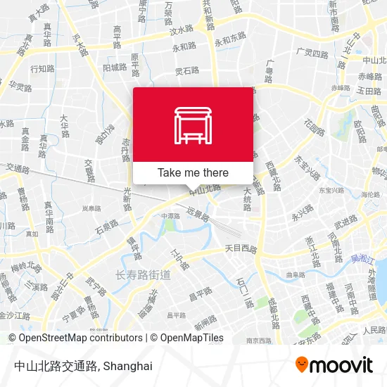 中山北路交通路 map