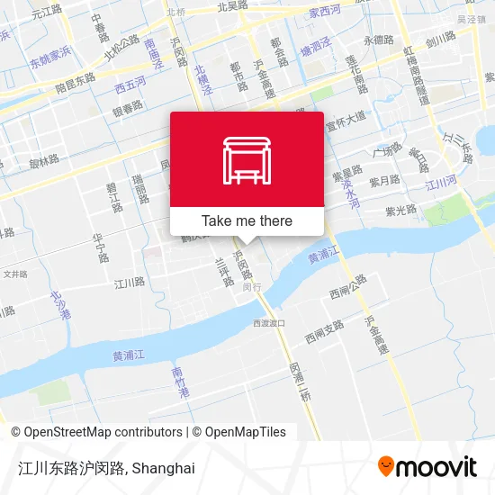 江川东路沪闵路 map