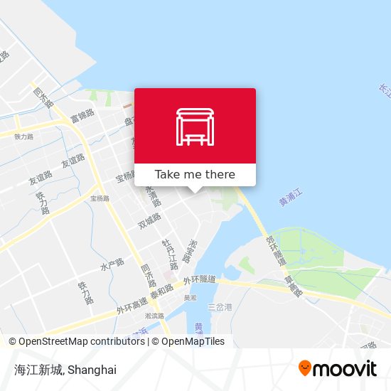 海江新城 map