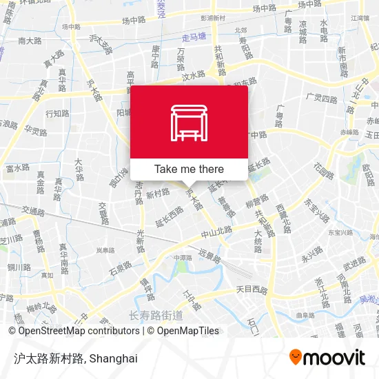 沪太路新村路 map