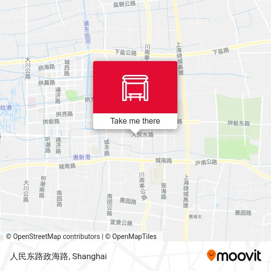 人民东路政海路 map