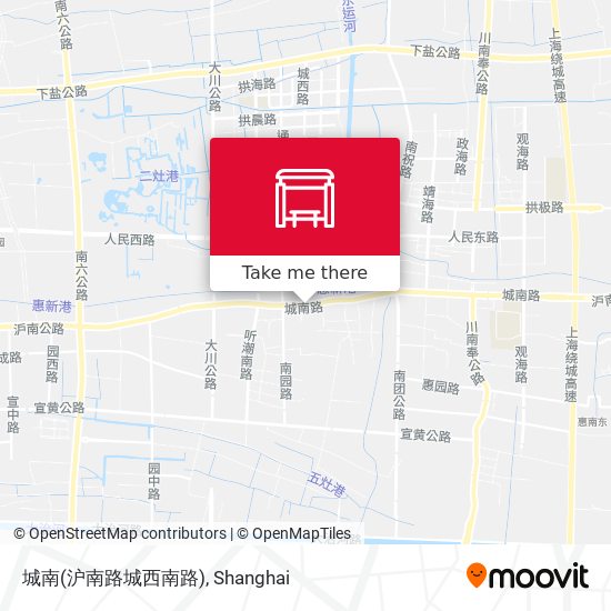 城南(沪南路城西南路) map