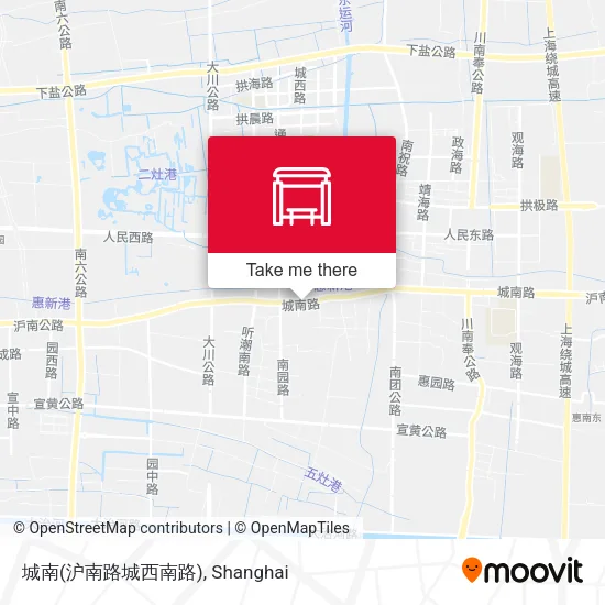 城南(沪南路城西南路) map