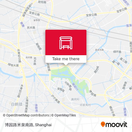 博园路米泉南路 map
