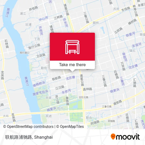联航路浦驰路 map