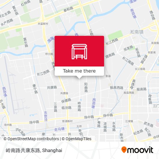 岭南路共康东路 map