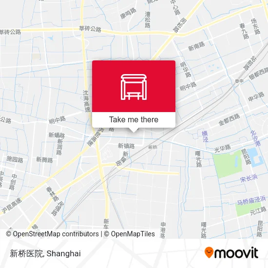 新桥医院 map