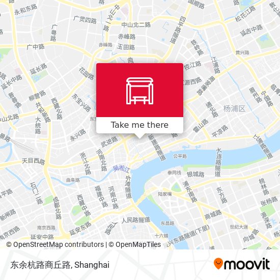 东余杭路商丘路 map