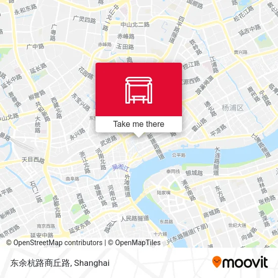 东余杭路商丘路 map