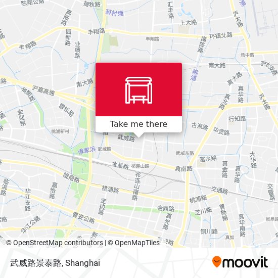 武威路景泰路 map