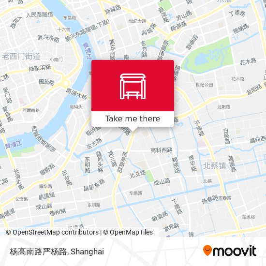 杨高南路严杨路 map