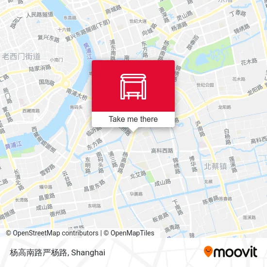 杨高南路严杨路 map