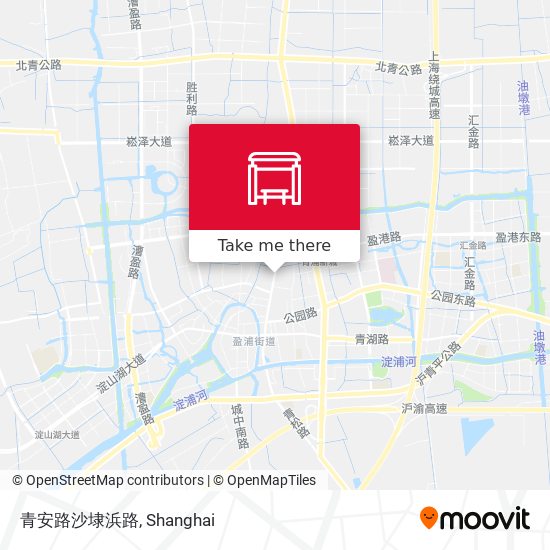 青安路沙埭浜路 map