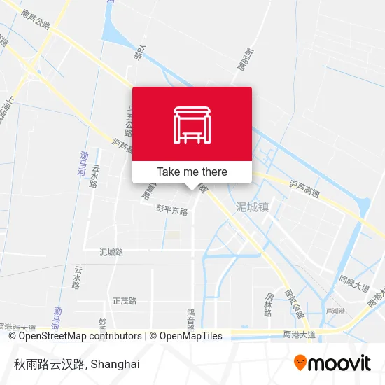 秋雨路云汉路 map