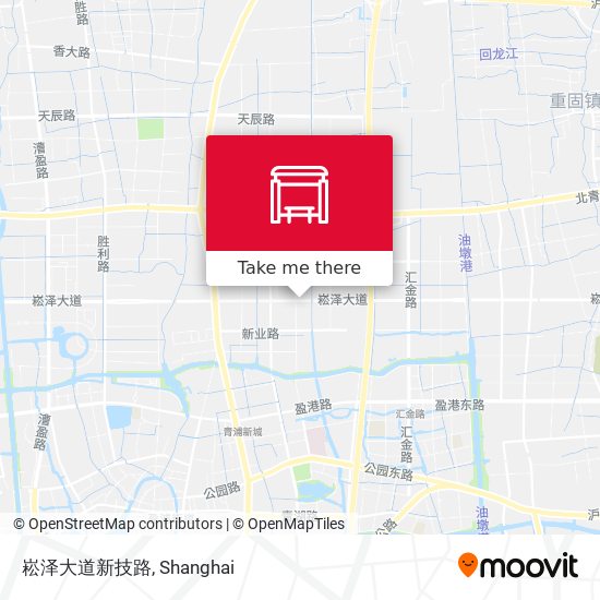 崧泽大道新技路 map