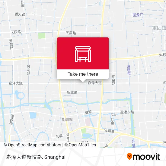 崧泽大道新技路 map