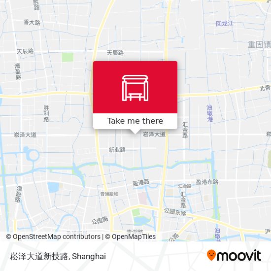 崧泽大道新技路 map