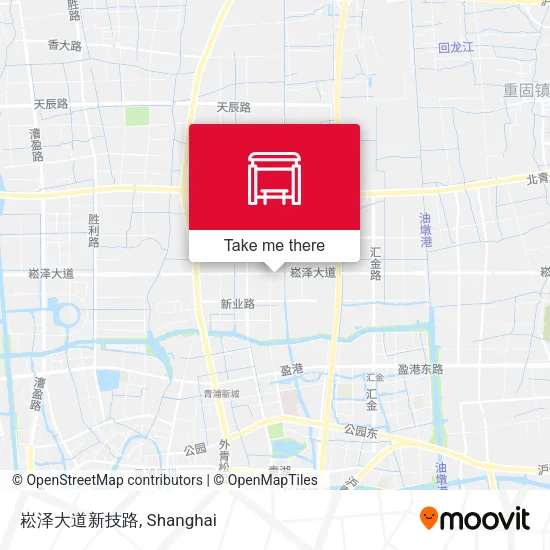 崧泽大道新技路 map