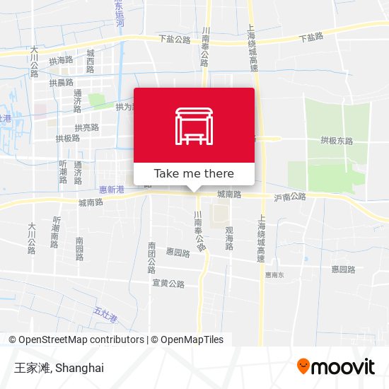 王家滩 map