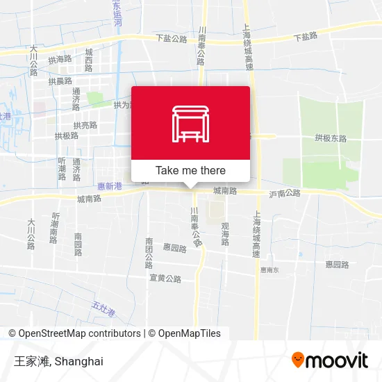 王家滩 map