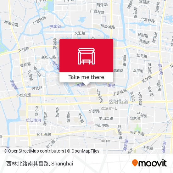 西林北路南其昌路 map