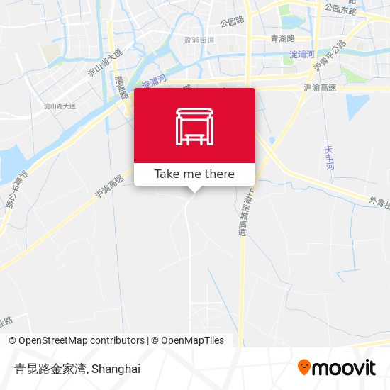 青昆路金家湾 map