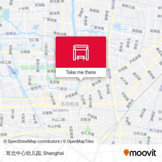 茸北中心幼儿园 map