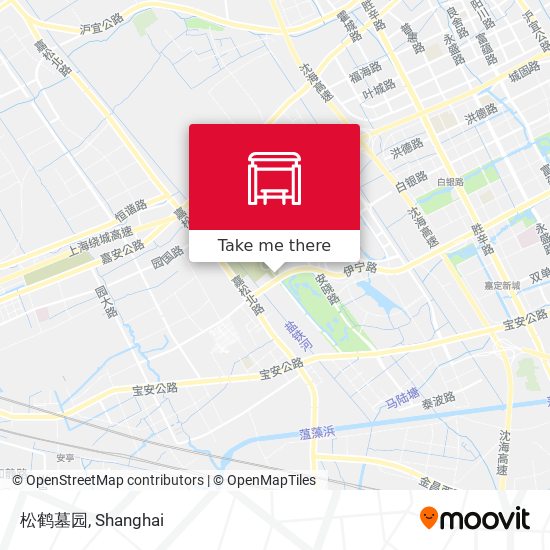 松鹤墓园 map