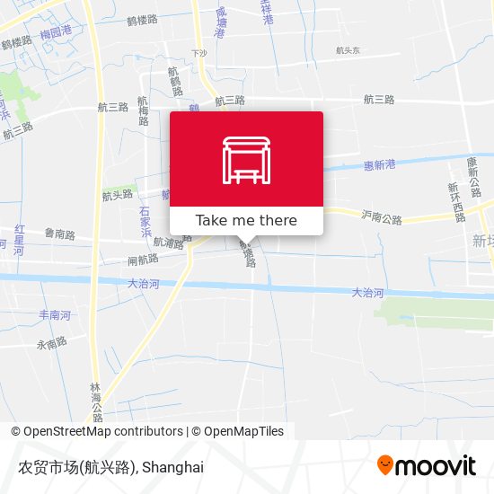 农贸市场(航兴路) map