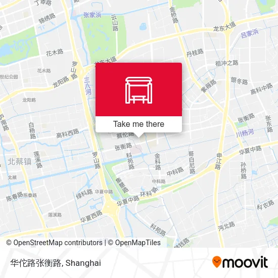 华佗路张衡路 map