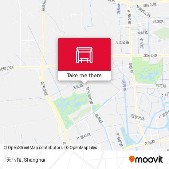 天马镇 map