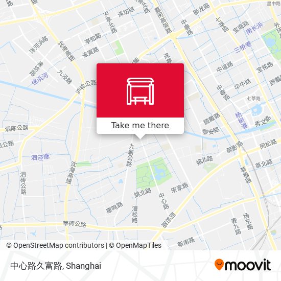 中心路久富路 map