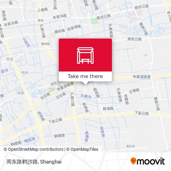 周东路鹤沙路 map