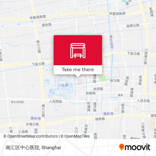 南汇区中心医院 map