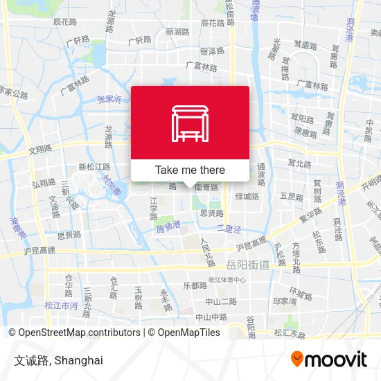 文诚路 map